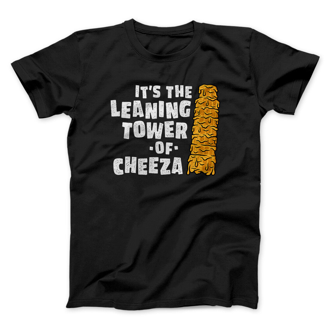 Leaning Tower of Cheeza Funny Movie Unisex T-Shirt - Cotton Heather Colors