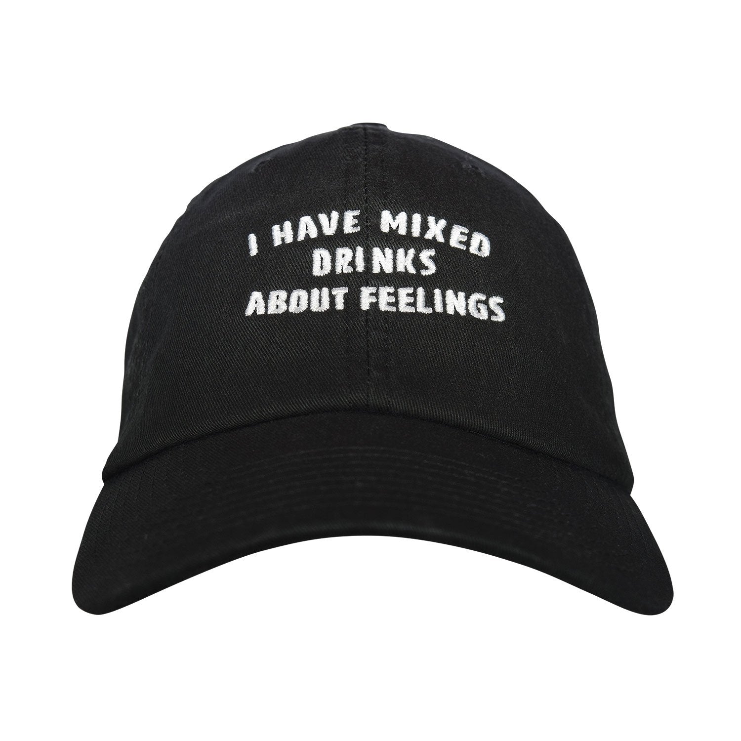 I Have Mixed Drinks About Feelings Dad hat